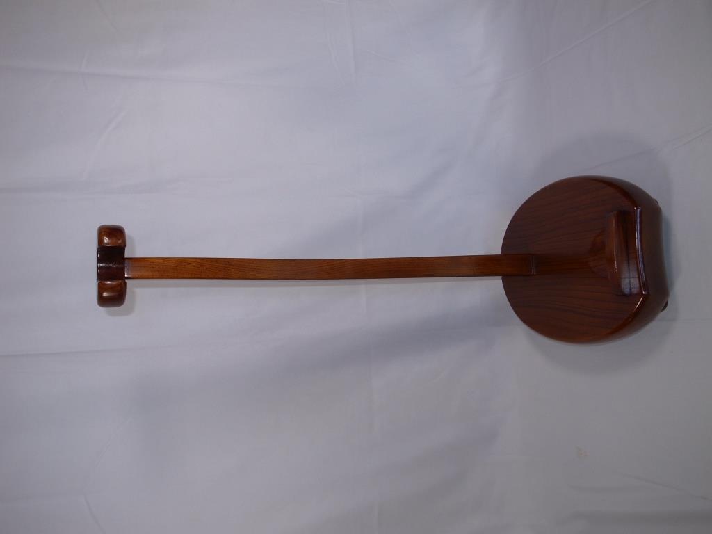 高品質低価大型 琵琶立て 琵琶台 木製 薩摩琵琶/筑前琵琶 和器 弦器 高さ85cm/5.9kg 琵琶
